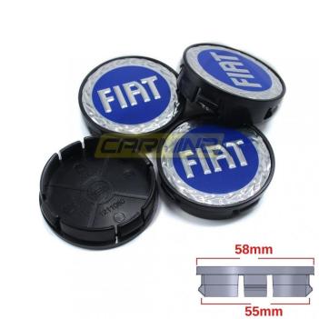 Fiat Mavi Jant Göbek Arması 55-58mm