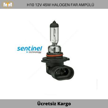 Sentinel H10 Halogen Far ve Sis Ampülü 12V 45W