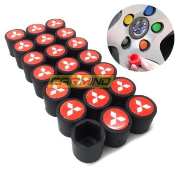 Mitsubishi Siyah Bijon Kapağı 17 mm