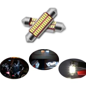 Sofit Plaka Tavan İç Aydınlatma Ledi Canbus Beyaz 12V (2 Adet)