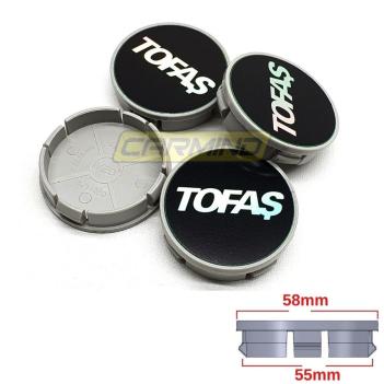 Tofaş Yazı Jant Göbek Arması 55-58mm (PPM)