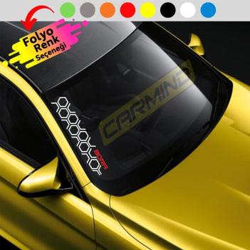 Volkswagen Bora Petek Ön Cam Sticker