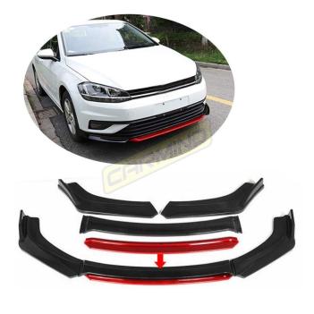 Volkswagen Golf 7.5 Ön Tampon Altı Lip 4 Parça 2017-2020