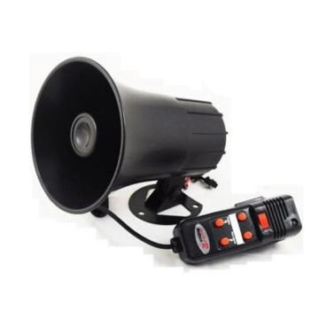 Carmind Mikrofonlu Polis Sireni 5 Sesli 12V