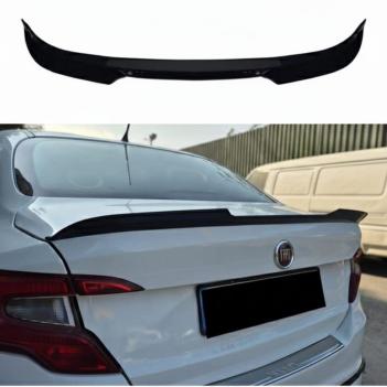 Fiat Egea Sedan Bagaj Üstü Yarasa Spoiler Piano Black (ithal)