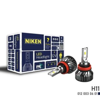 Niken Pro Serisi Led Xenon H11 Far Ampulü