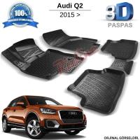 Audi Q2 3D Havuzlu Paspas 2015 Sonrası