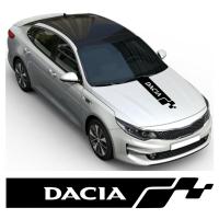 Dacıa Ön Kaput Oto Sticker 60cm