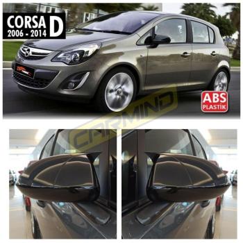 Opel Corsa D Batman Yarasa Ayna Kapağı Piano Black 2006-2014