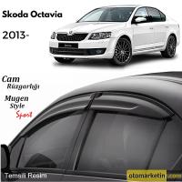 Skoda Octavia Mugen Cam Rüzgarlığı 2013-