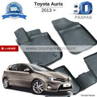 Toyota Auris 3D Havuzlu Paspas 2013 Sonrası