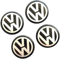 Volkswagen Alüminyum Jant Göbeği Yapıştırma 55mm (4 Adet)