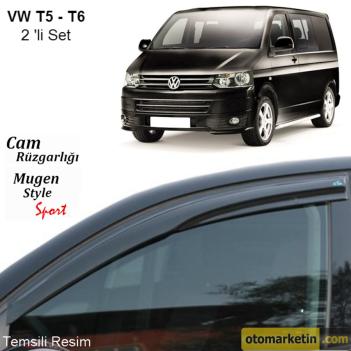 Volkswagen Transporter T5 Mugen Cam Rüzgarlığı