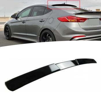 Hyundai Elantra Cam Üstü Piano Black Spoiler 2016-2019