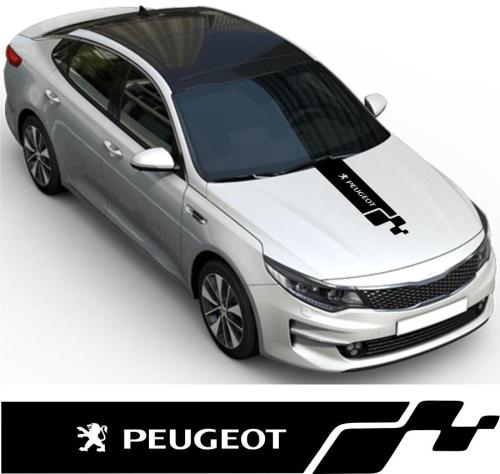 Peugeot Ön Kaput Oto Sticker 60cm